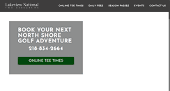 Desktop Screenshot of lakeviewnationalgolfcourse.com